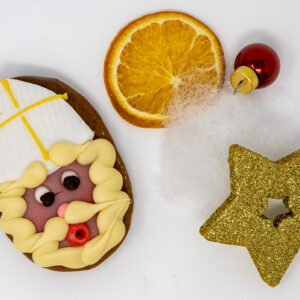 Gingerbread "Santa Face"