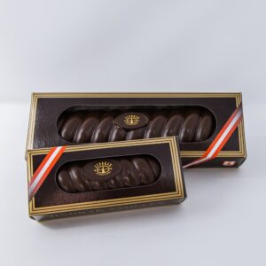 Nougatstollen von Konditorei Jindrak – feiner Schokoladenstollen mit Nougatfüllung